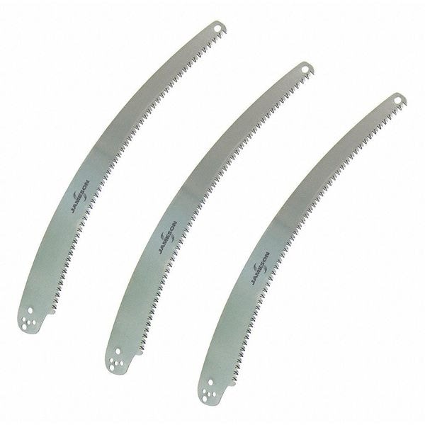 Replacement Saw Blade, Tri-Cut Blade, 16 in L Blade, 3 PK