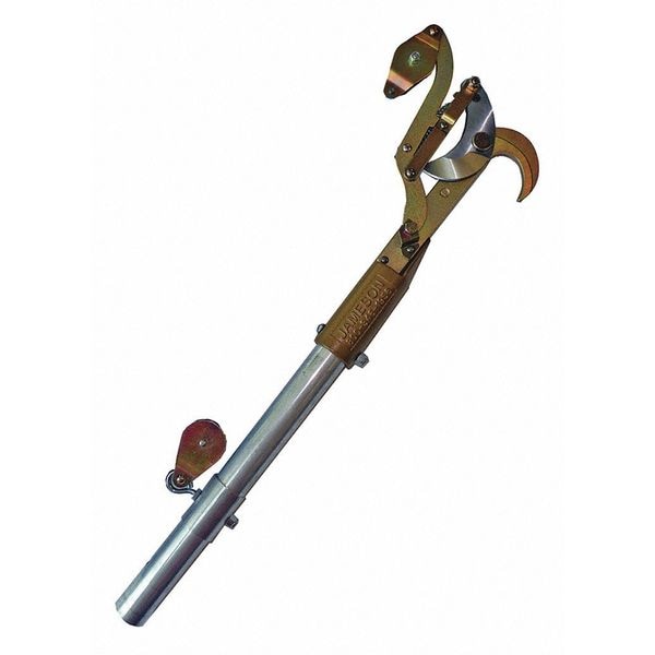 Big Mouth Side Cut Double Pulley Tree Pruner with Pole Adapter