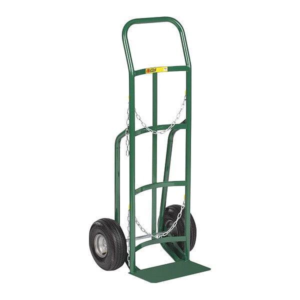 Cylinder Truck, Steel, 800 lb Load Capacity, 14 in W, 47 in H
