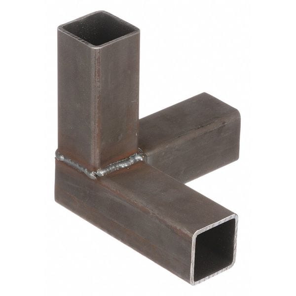 Three Connector Tube, 1.5" x 1.5"