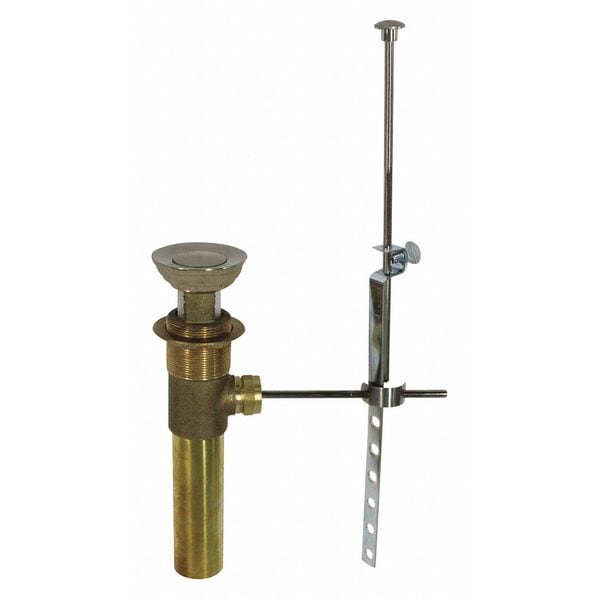 Lavatory Pop Up Assembly, Putty, Stn/Nckl