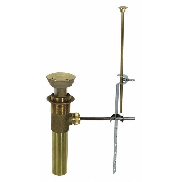 Lavatory Pop Up Assembly w/Putty, Brass
