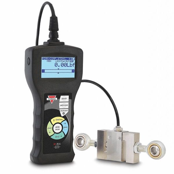 Force Gauge, NIST, 200lbf, Wireless