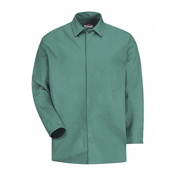 Coat, 100% Cotton, Grippers, Visual Green, 3XL