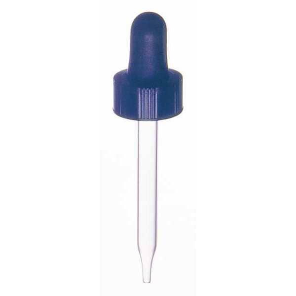 Stopper, Glass Dropper, Nipple, 60ml, PK6