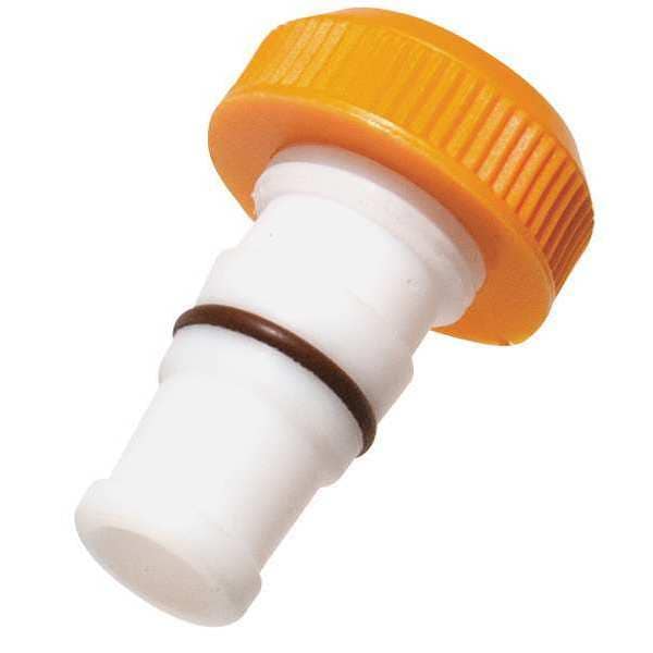 Adapter, Inlet, White/Blue, 14/20