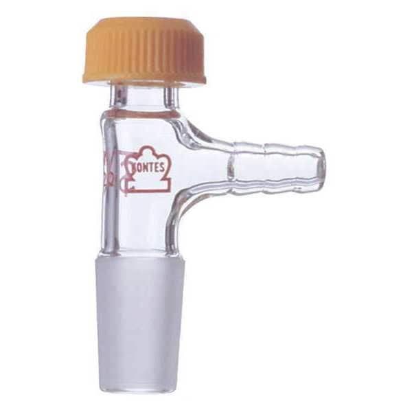 Adapter, Inlet, Transparent, 24/40