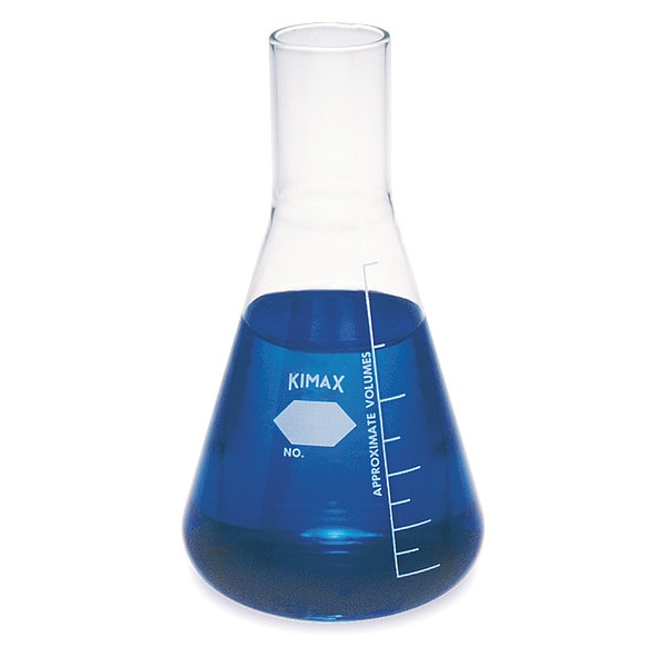 Culture Flask, 2000mL, Glass, Clear, PK12