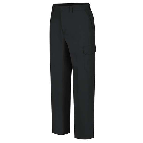Men's Work Pants, Black, 40% Polyester, 60% Cotton