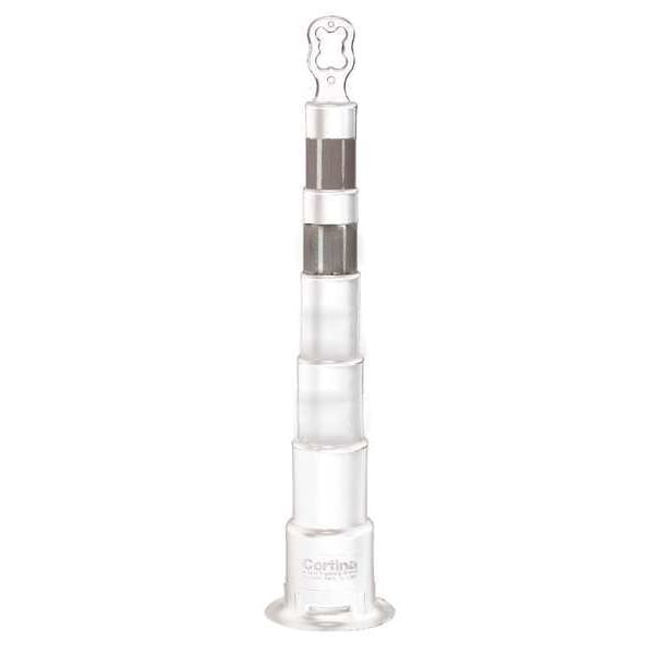 Trim Line Channelizer, HDPE/ Recycled Rubber, High-Intensity Prismatic, 45 in Height, 45" Length