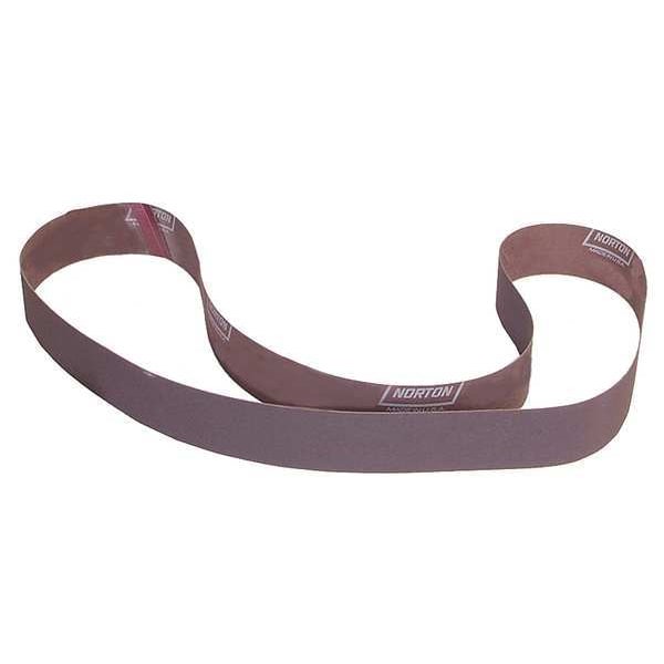 Sanding Belt, 3 in W, 90 in L, Coated, Aluminum Oxide, 36 Grit, Extra Coarse, R228 Metalite, Brown