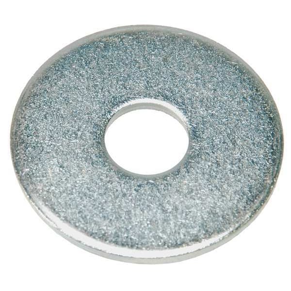 Flat Washer, For Screw Size #1 , 18-8 Stainless Steel Plain Finish, 2 PK