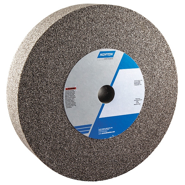 Grinding Wheel, 14 in. Dia, AO, 24 G, Brown