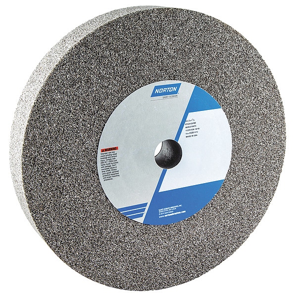Grinding Wheel, 14 in. Dia, AO, 24 G, Brown