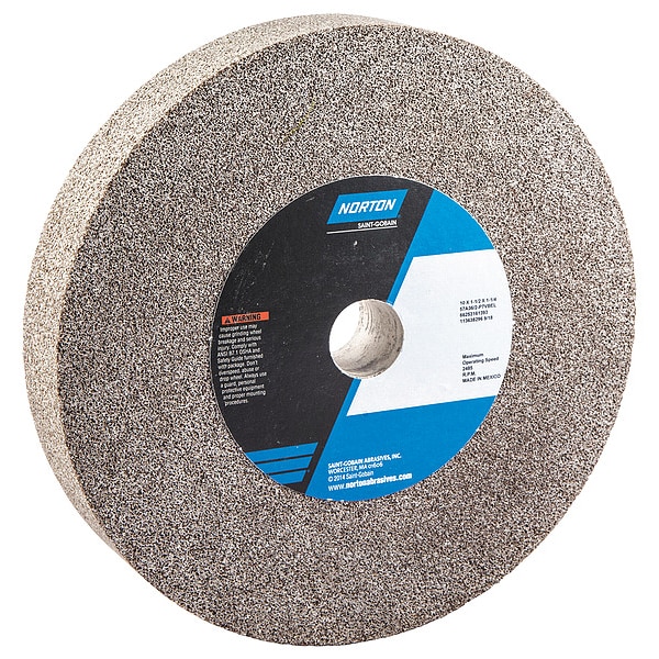 Grinding Wheel, 10in. Dia, AO, 36/46G, Brown