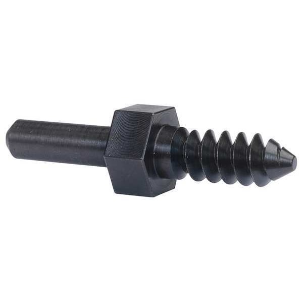 Unitized Wheel Mandrel, 1/4" Dia, 1-3/4" W, 3/16" Arbor Hole