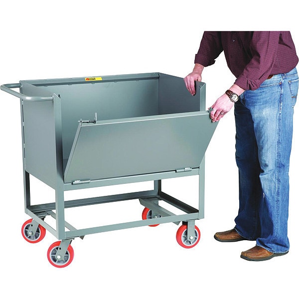 Box Truck, 12 ga. Steel (Platform)/14 ga. Steel (Sides), 2000 lb Load Capacity, 42" L, 24" W, 40" H