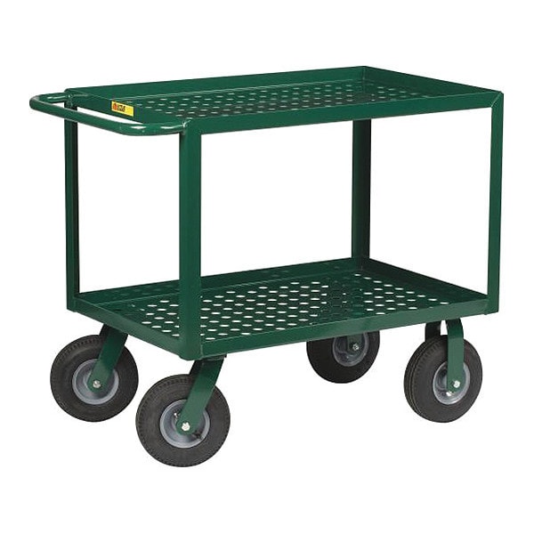 Garden Cart, Steel, 1200 lb. Load Capacity, 41.5" L, 24" W, 35" H