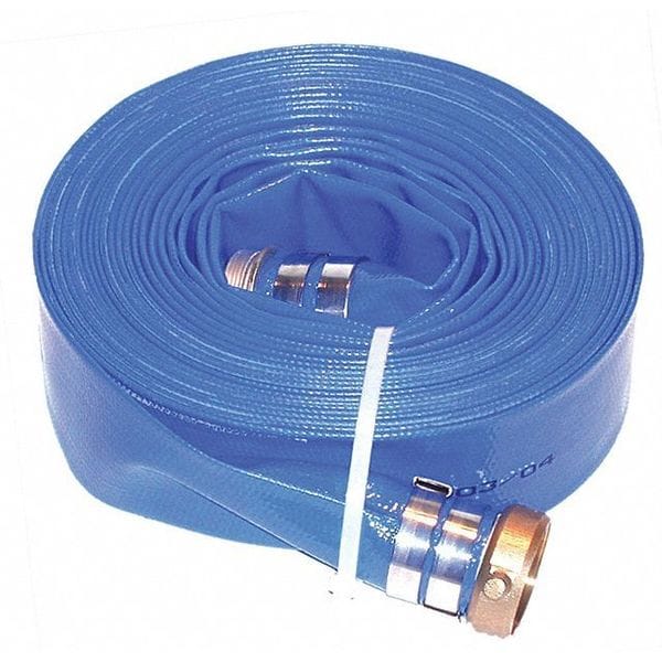 Blue PVC Discharge Hose, 2"x 50 ft.