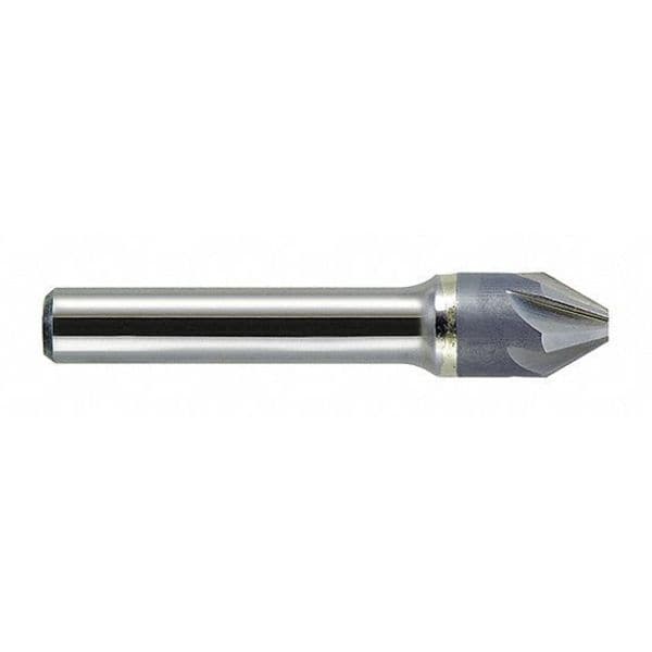 Carbide Countersink, 100 deg., 1", Number of Flutes: 6