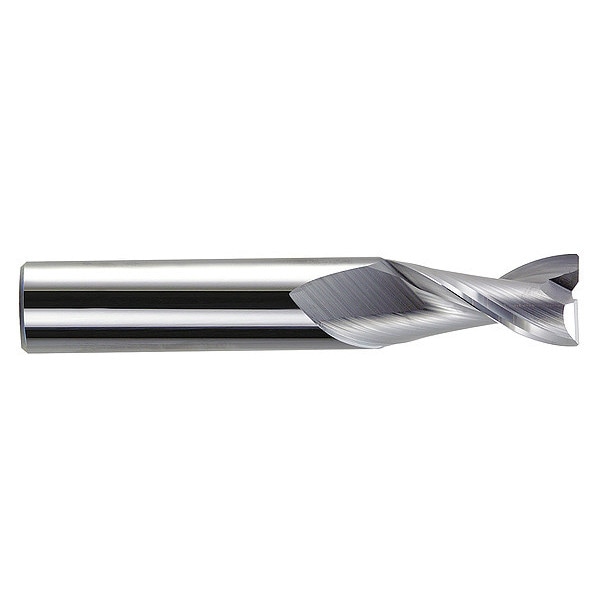 Carbide HP End Mill, 1/4" x 1-1/8", Finish: Bright