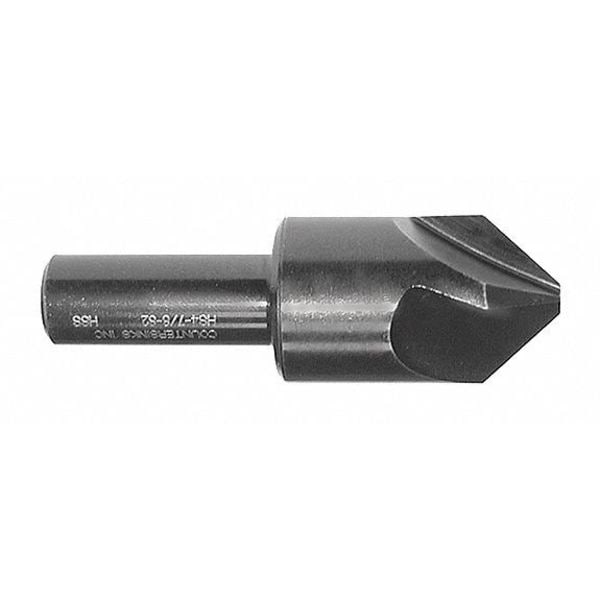 Countersink, Hss, 82 deg., 7/8", Number of Flutes: 4