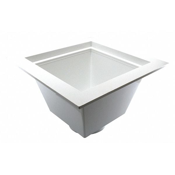 Floor Sink Floor Sink, 4" Pipe Dia., PVC