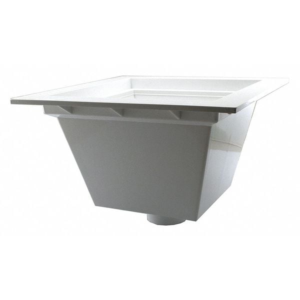 Floor Sink Floor Sink, 2" Pipe Dia., PVC