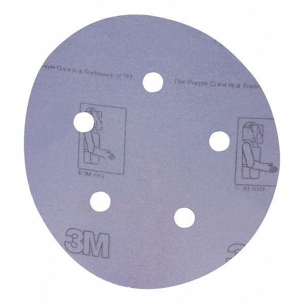 Hookit Film D/F Dsc 360L, 5inxNH 5 Holes, PK500