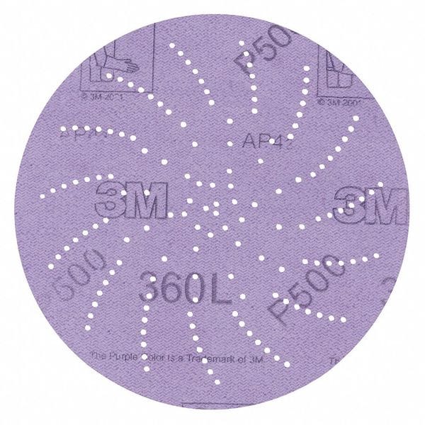 Hookit Clean Sanding Dsc 360L, 20798, 6in, PK500