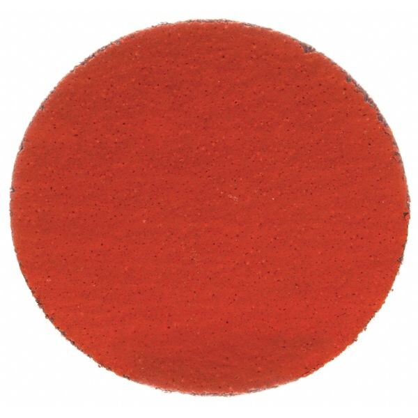 Roloc Disc TSM 777F, 2", P100 YF-Wt, PK200, Closed Coat, Ceramic, P100 Grit, Orange