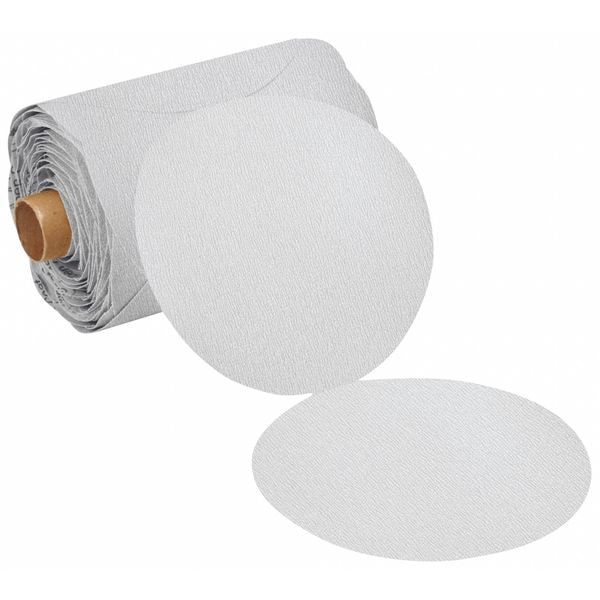 St Paper Dsc Rl 426U, 6inxNH 320 A-wt, PK6, 6" Dia, Non-Vacuum, Silicon Carbide, 320 Grit