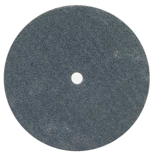 Unitized Wheel, 6 in Dia, 1/2 in W, 1/2 in Arbor Hole