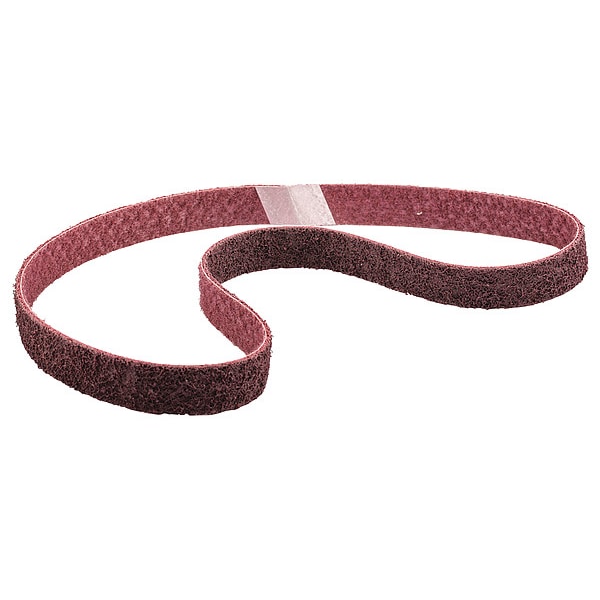 Surface-Conditioning Belt, 1 in W, 42 in L, Non-Woven, Aluminum Oxide, Not Applicable Grit, Medium