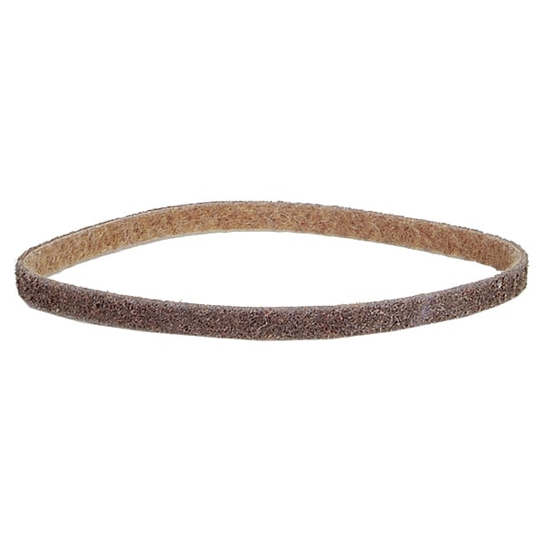 Surface-Conditioning Belt, 1/2 in W, 12 in L, Non-Woven, Aluminum Oxide, Not Applicable Grit, Brown