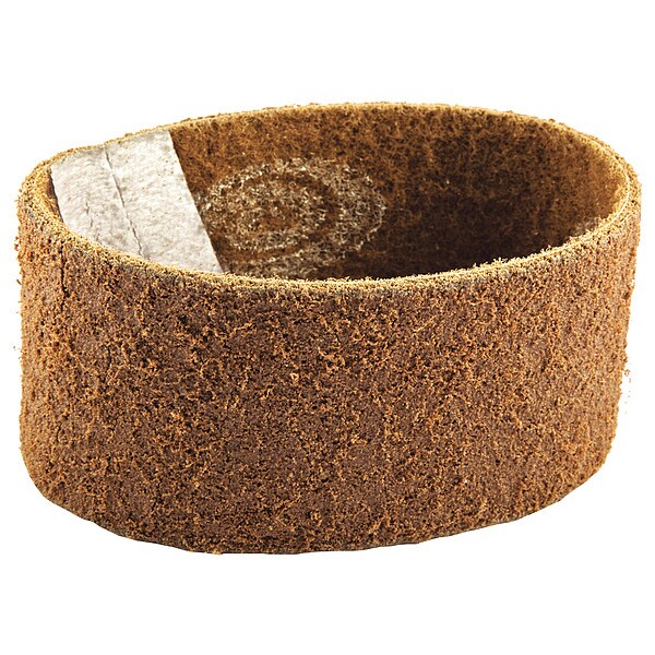 Surface-Conditioning Belt, 2 3/4 in W, 15 1/2 in L, Non-Woven, Aluminum Oxide, Not Applicable Grit