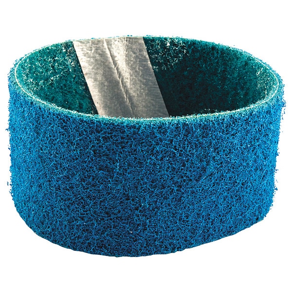 Surface-Conditioning Belt, 2 3/4 in W, 15 1/2 in L, Non-Woven, Aluminum Oxide, Not Applicable Grit