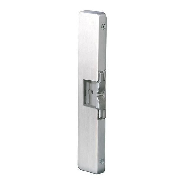 Electric Strike, Stainless Steel, Stainless steel, For Use With: Rim Mounted Exit Devices