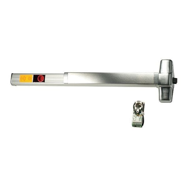 Delay Exit Rim Device, Satin Chrome, 48inW