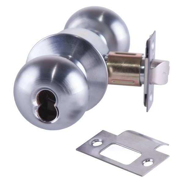 Knob Lockset, Mechanical, Grade 2