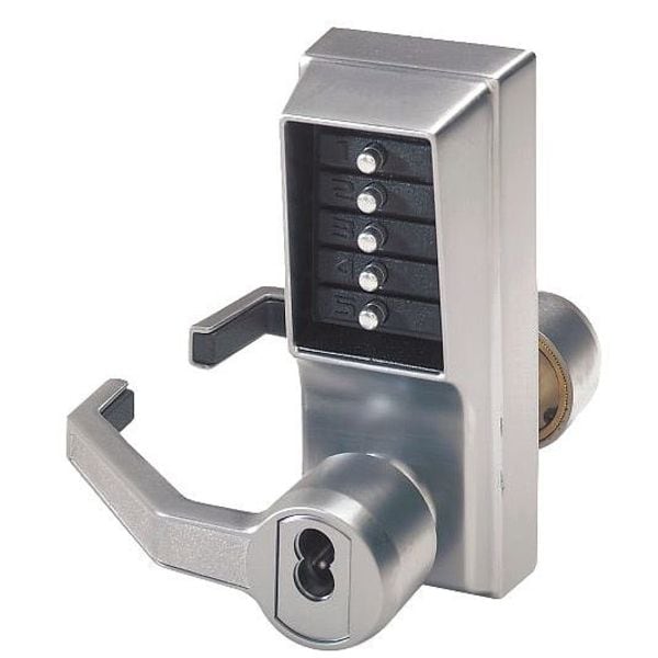 Push Button Lock, Entry, Key Override