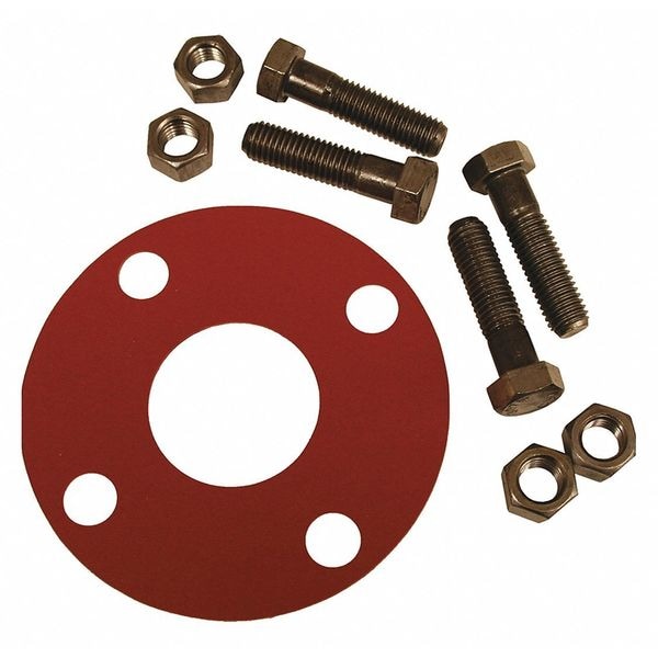Red Rubber Full Face Kit, 6"
