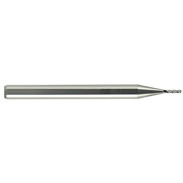 Carbide Micro End Mill, Ball, 0.053x0.159"