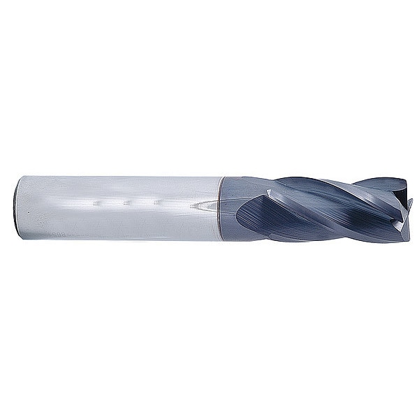 Carbde Generl Purpose End Mill, 3/16x5/8", Number of Flutes: 4