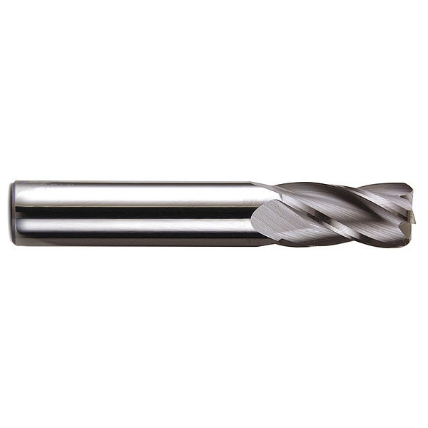Carbide General Purpose End Mill, 1/2x1", End Mill Style: Radius