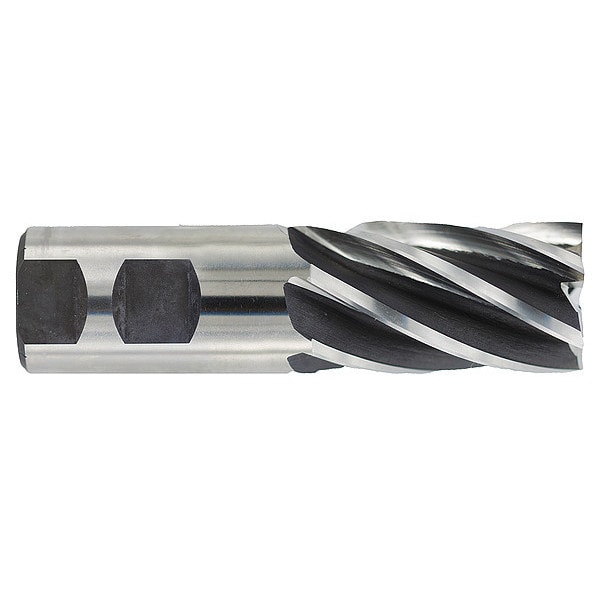 Hss Generl Purpose End Mill, Sq., 1-1/4x2"