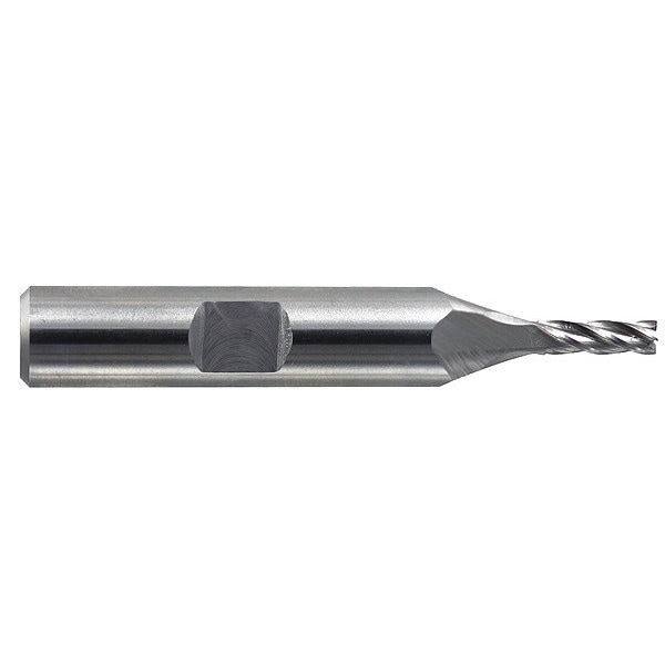 Hss Generl Purpse End Mill, Sq., 7/32x1/2", Number of Flutes: 4