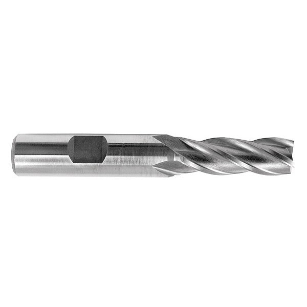 Hss Generl Purpse End Mill, Sq., 4mmx7/16", End Mill Material: Cobalt High Speed Steel