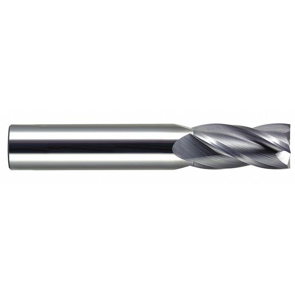 Gnrl Purpose End Mill, Crbide, Sqr, 8mmx7/8, Number of Flutes: 4