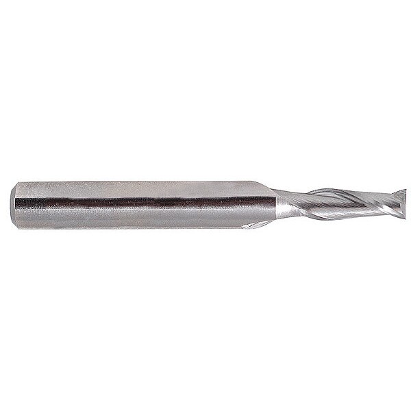 Hss Xl GP End Mill Sq 3/16"X1-1/4", Number of Flutes: 2
